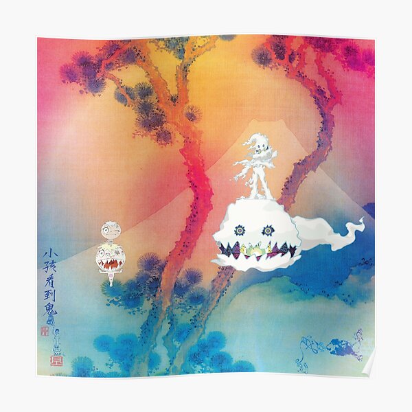 Takashi Murakami Designs Psychedelic Album Cover for Upcoming Kanye West  and Kid Cudi Project