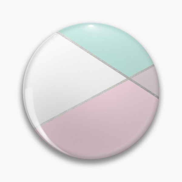 Item preview, Geometrics - mint sorbet silver designed and sold by Gale Switzer.