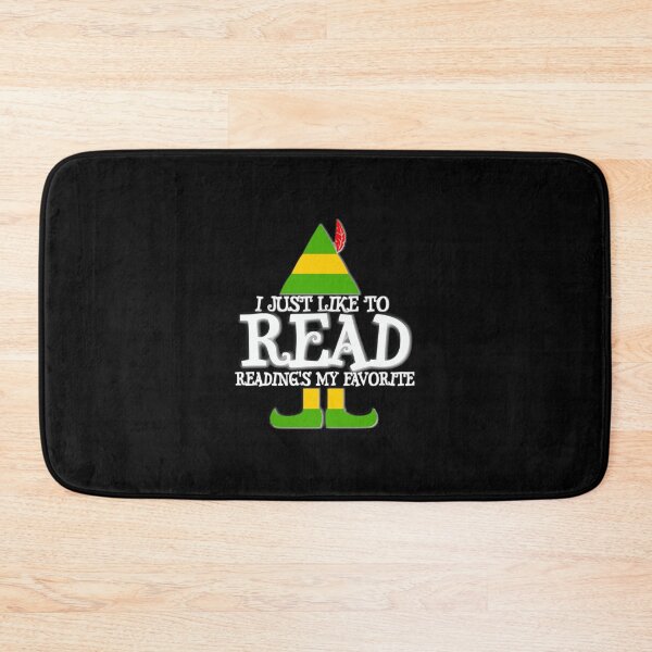 Item preview, Reading T Shirt I Just Like To Read Reading Elf Book Lover Christmas Holiday Read Book Gifts Tee designed and sold by stierleism.