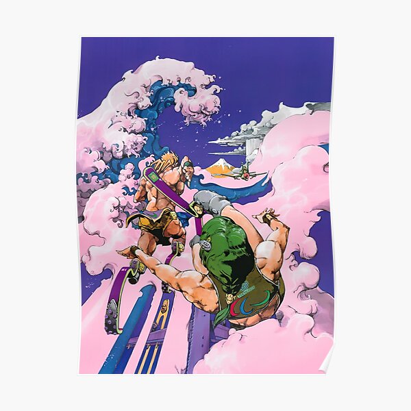 hirohiko araki paralympics Poster