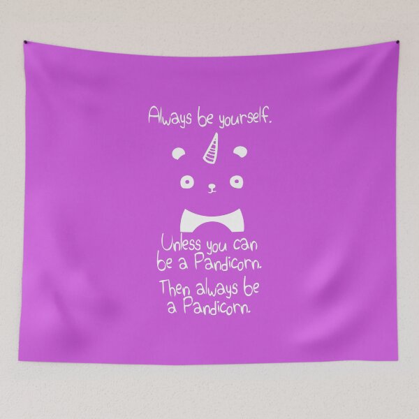 Item preview, Be A Pandicorn Be Yourself - White Logo Design designed and sold by 108dragons.