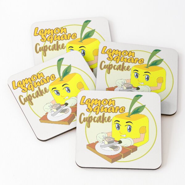 Item preview, Lemon Square Cupcake designed and sold by markyartshop.