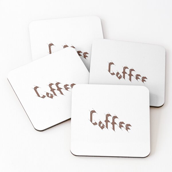 Item preview, Coffee stylized blackletter designed and sold by Zela.