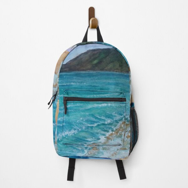 Item preview, Watercolor painting beach sunset designed and sold by horseaddicted.