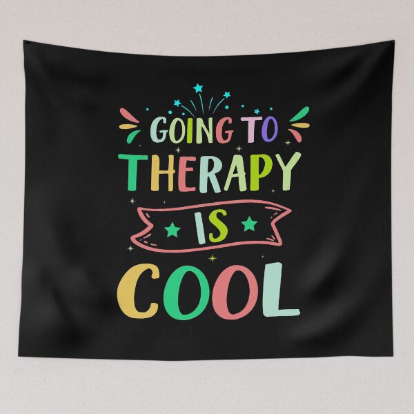 Item preview, Going to Therapy Is Cool T-Shirt, Therapist Shirt, Mental Health Shirt, Self Care Gift, Going To Therapy Shirt designed and sold by UrbanJupiter1.