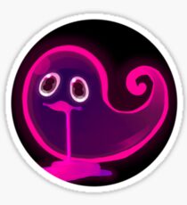Ghost slug sticker Sticker