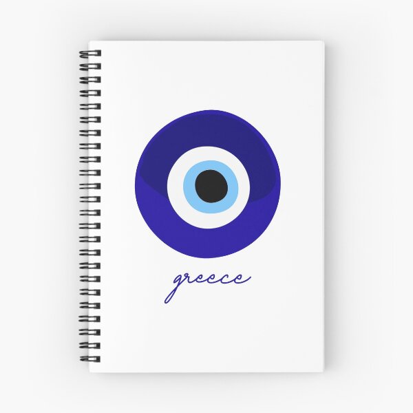 Item preview, Greece, "Mati" bad eye - blue white. designed and sold by angelisart.