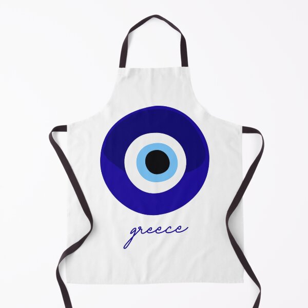 Item preview, Greece, "Mati" bad eye - blue white. designed and sold by angelisart.