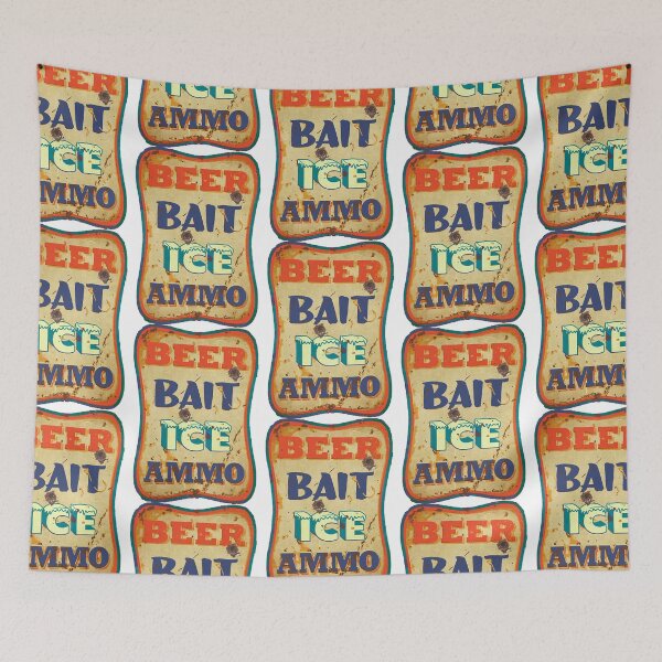 Item preview, Beer, bait, ice, ammo  designed and sold by sybrazile.