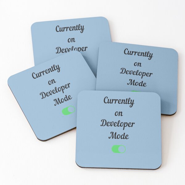 Item preview, Developer Mode On designed and sold by Tshirtpedia.