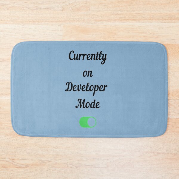 Item preview, Developer Mode On designed and sold by Tshirtpedia.