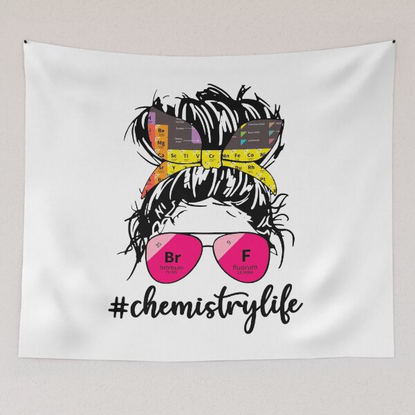 Item preview, Chemistry Life Messy Buns Hair Women designed and sold by RebecccaSeidl8.