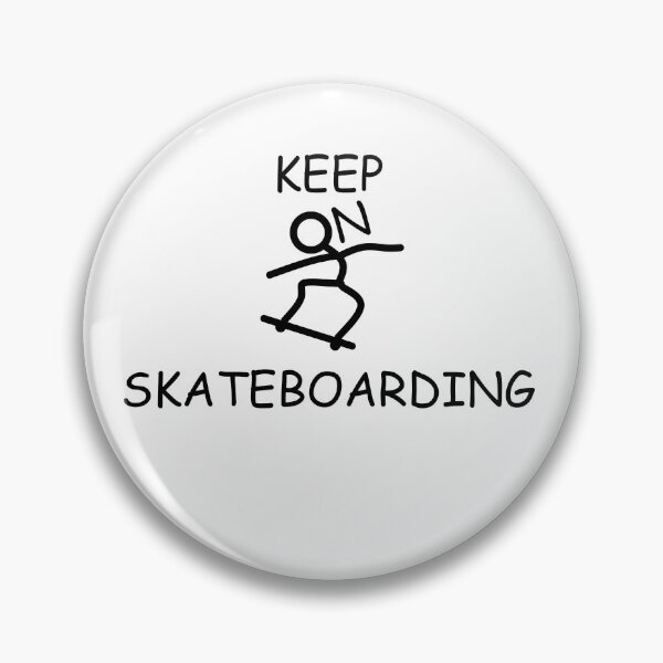 Item preview, KEEP ON SKATEBOARDING designed and sold by DomGDesign.