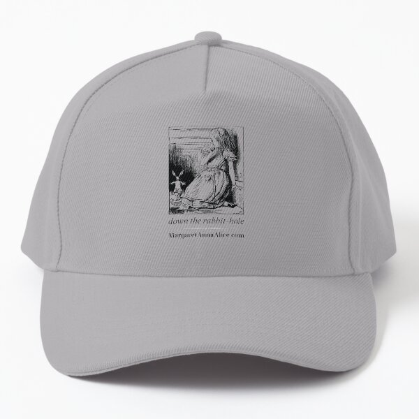 Margaret Anna Alice Through the Looking Glass: Down the Rabbit-Hole Baseball Cap