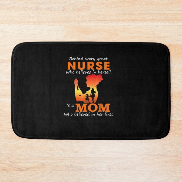 Item preview, Behind Every Great Nurse Who Believes In Herself Is A Mom designed and sold by Cletus Nerst.