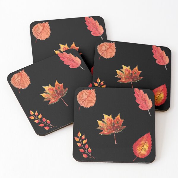 Item preview, Hello Autumn Red Autumn Leaves Pack designed and sold by EndlessDoodles.