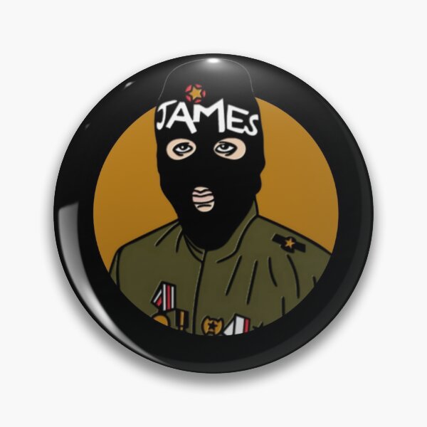 Item preview, Balaclava James(yellow ver./black background) designed and sold by kelleyt1.