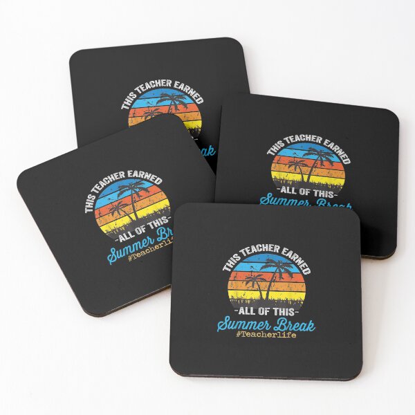 Item preview, This Teacher Earned All Of This Summer Break Teacherlife designed and sold by Cletus Nerst.