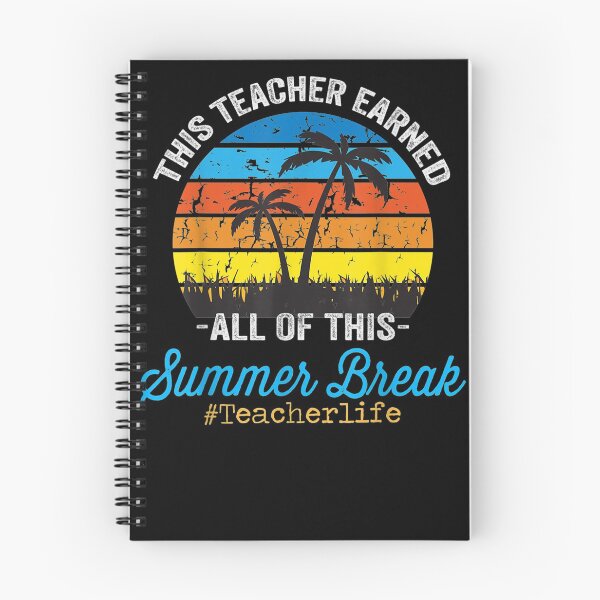 Item preview, This Teacher Earned All Of This Summer Break Teacherlife designed and sold by Cletus Nerst.