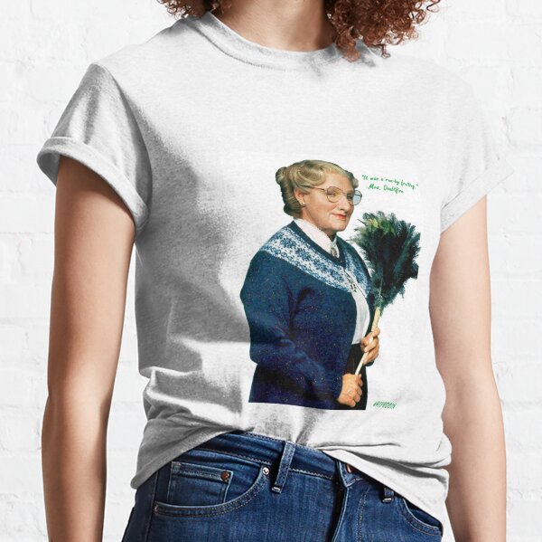 mrs doubtfire psycho shirt