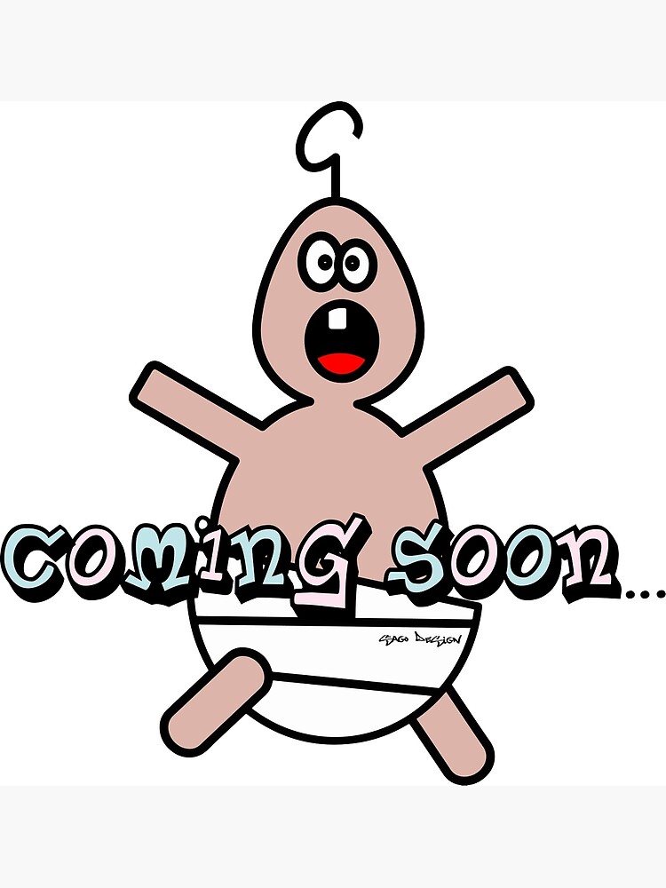 Coming Soon Pregnancy Typhography T Shirt Design, Apparel, Baby