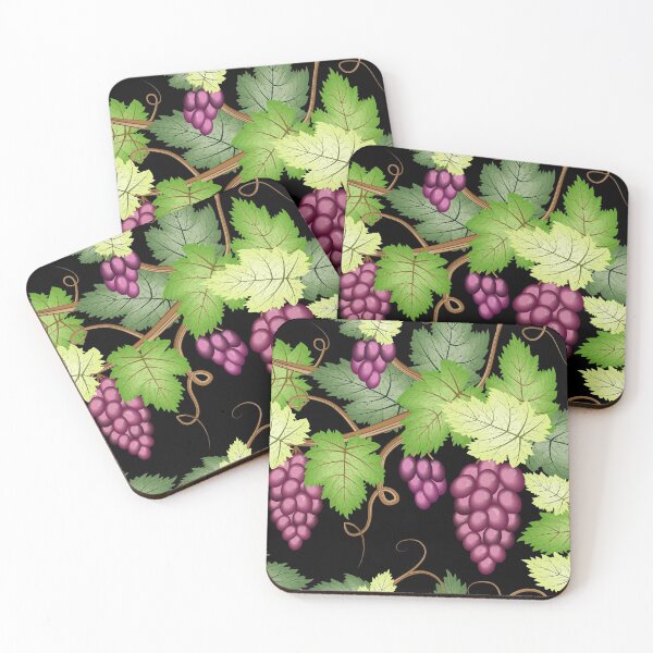 Item preview, Grapes Pattern Art designed and sold by Ayesha Saleem.