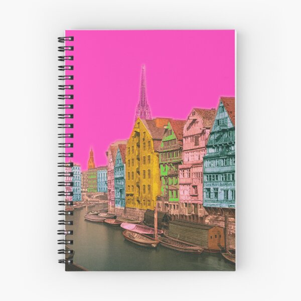 Item preview, vintage Hamburg Fleet, Skyline Northern Germany designed and sold by Mauswohn.