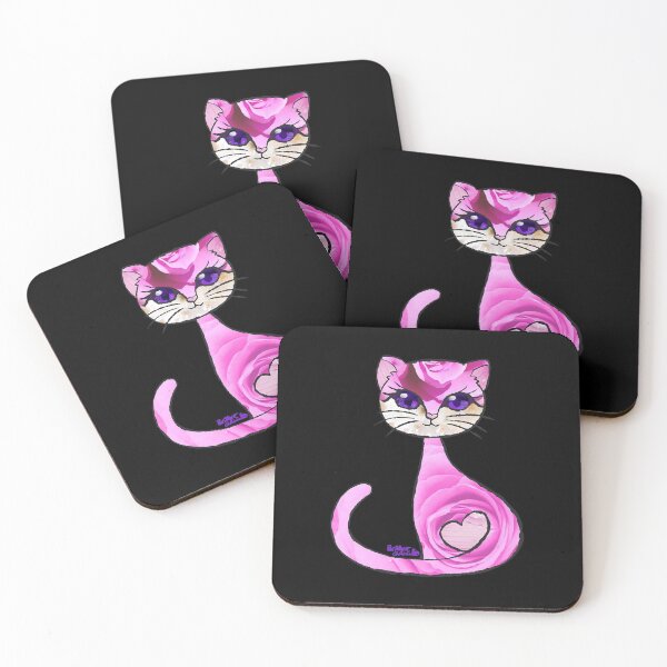 Item preview, Pink Rose Cat  designed and sold by shaunturek36.