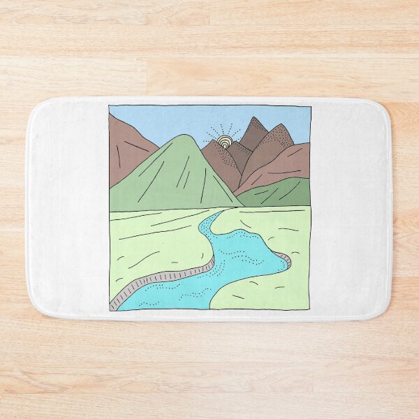 Item preview, River and Mountains designed and sold by ChloepArt.