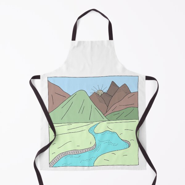 Item preview, River and Mountains designed and sold by ChloepArt.