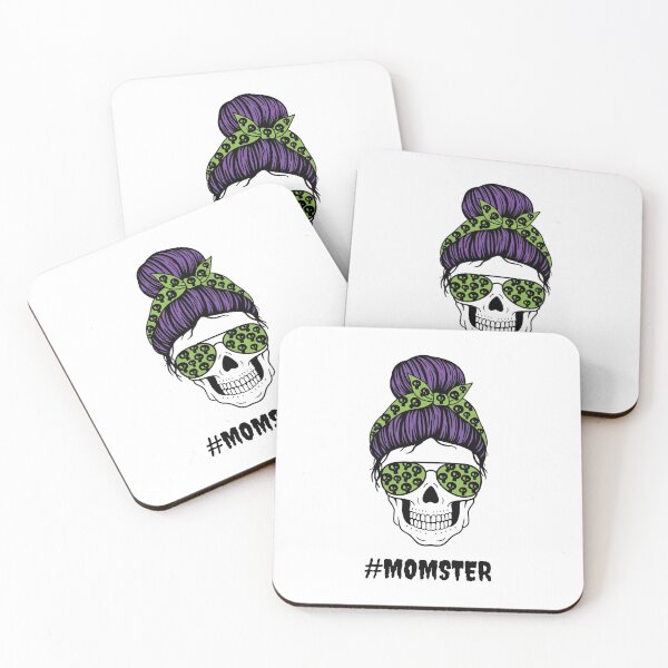 Item preview, Halloween Mom Skull, Momster, Mom Of Monsters, Halloween, Momlife Skull designed and sold by IrinaOstapenko.