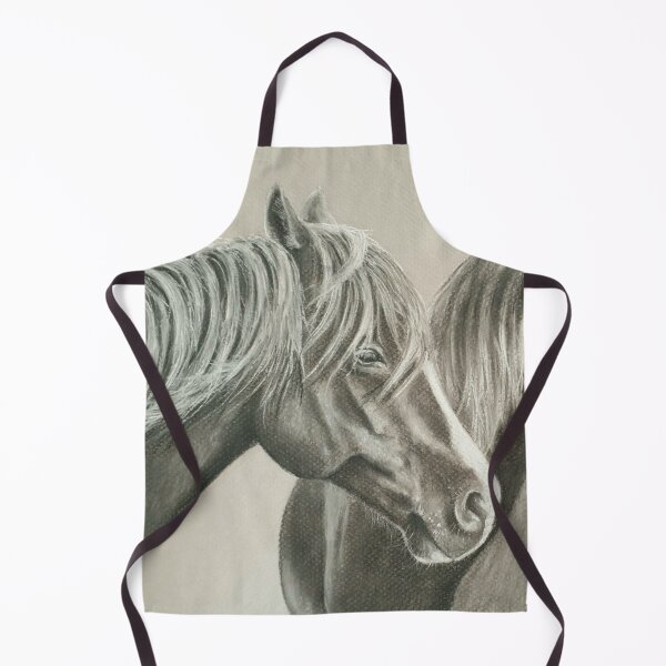 Item preview, Beautiful Horses in Charcoal, animalart designed and sold by JulieSouster.