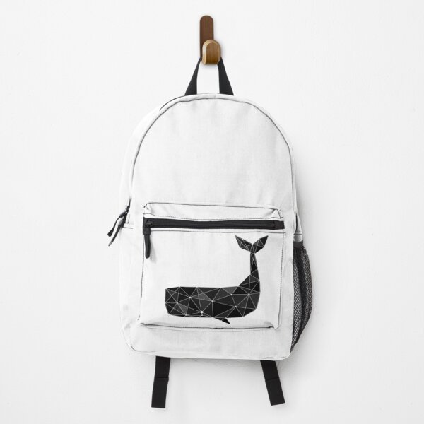 Item preview, Geometric Black Whale designed and sold by sanashibata.