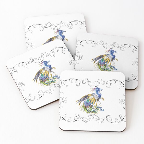 Item preview, design of a lovely cute colourful peacock in rectangular borderline designed and sold by VIVEK KUMAR RAI.