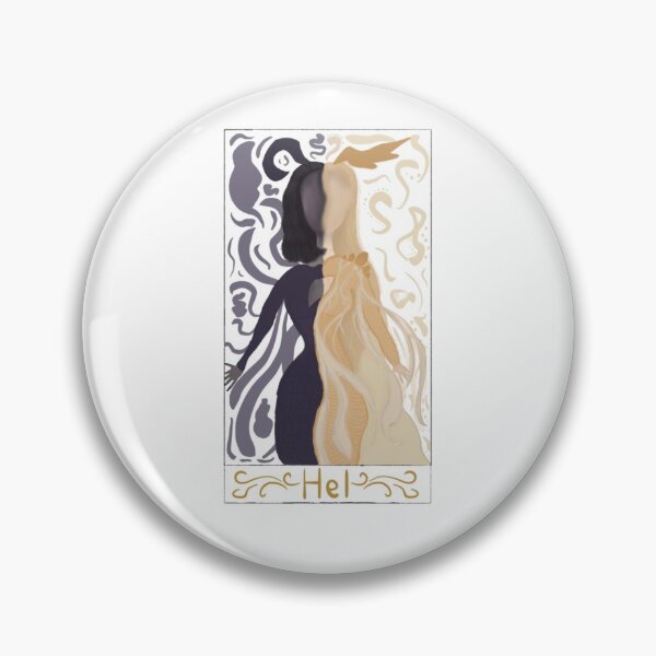 Item preview, Hel, Norse goddess of the underworld tarot card  designed and sold by Ben2128.