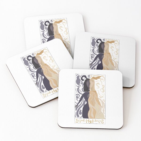 Item preview, Hel, Norse goddess of the underworld tarot card  designed and sold by Ben2128.