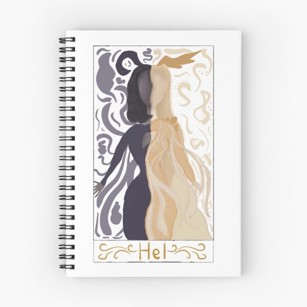 Item preview, Hel, Norse goddess of the underworld tarot card  designed and sold by Ben2128.