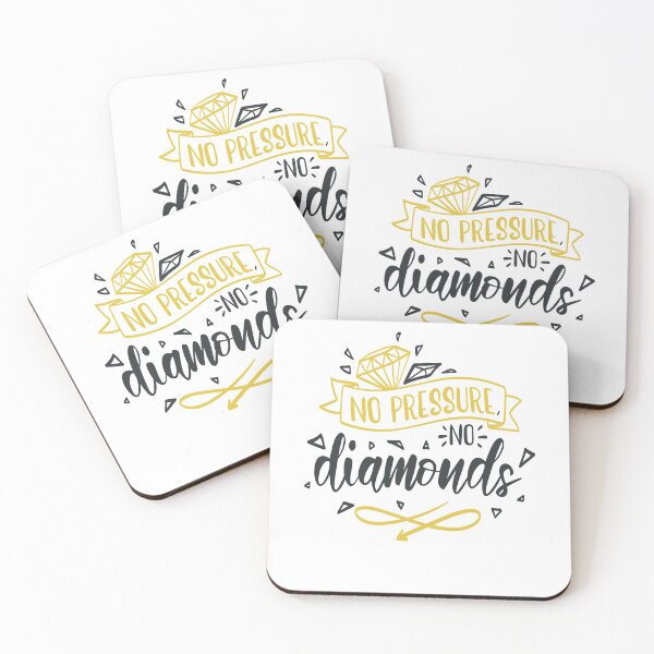 Item preview, No Pressure No Diamonds designed and sold by FOX1999-Design.