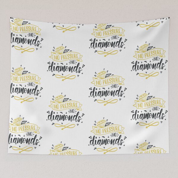 Item preview, No Pressure No Diamonds designed and sold by FOX1999-Design.