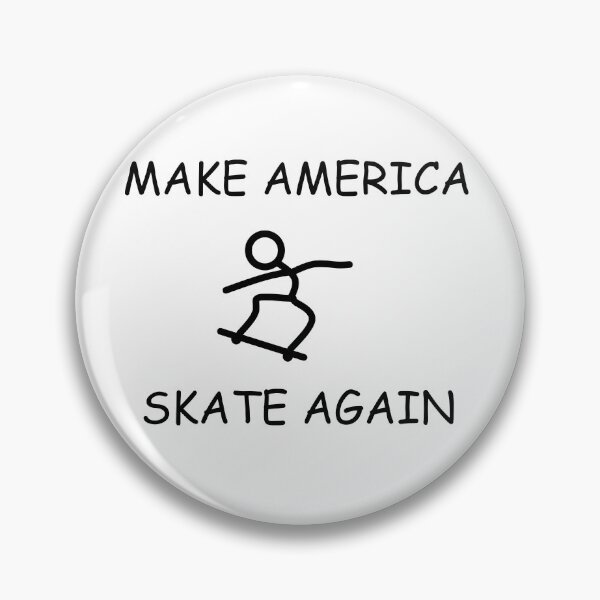 Item preview, MAKE AMERICA SKATE AGAIN designed and sold by DomGDesign.