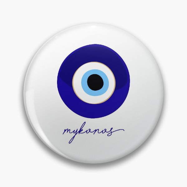 Item preview, MYKONOS - GREECE, mati edition blue white. designed and sold by angelisart.