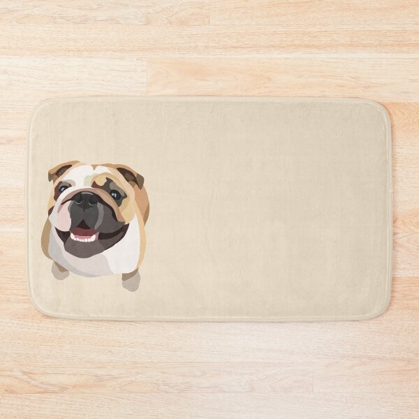 Item preview, British Bully Dog Portrait Digital Illustration designed and sold by sherylwylie.