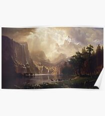 Albert Bierstadt - Among The Sierra Nevada California Poster
