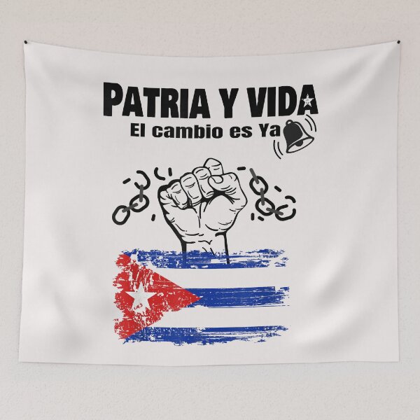 Item preview, Patria y Vida pulover, Cuba libre, El cambio es ya designed and sold by HelenMaryF.