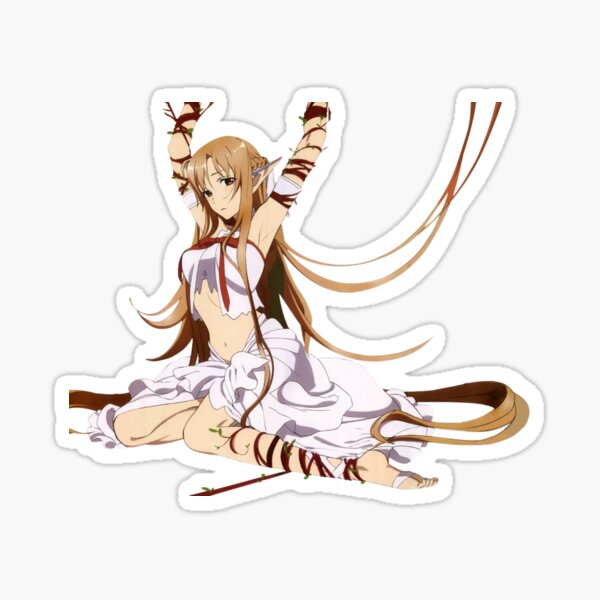 Sword Art Online - Anime- Asuna Yuuki d. Bikini Sun Fun Sticker Vinyl Decal  SAO