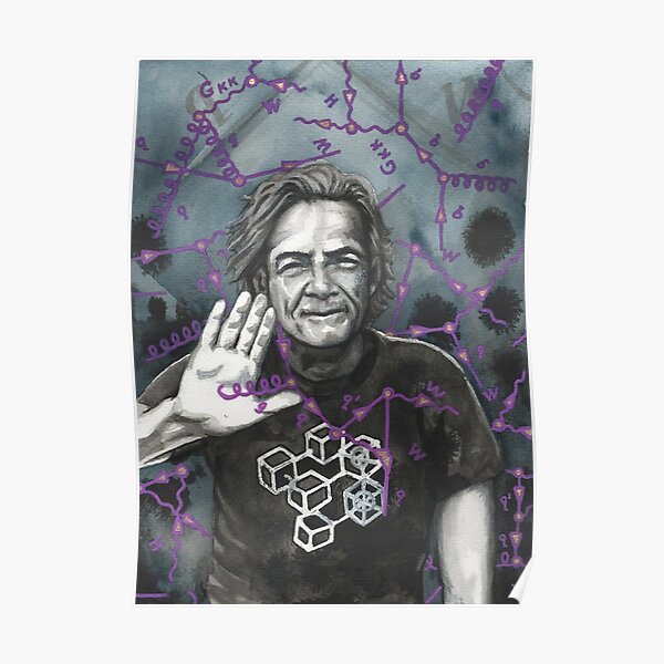 Richard Feynman Poster