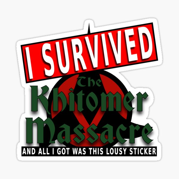 Item preview, I Survived The Khitomer Massacre designed and sold by snknjak.