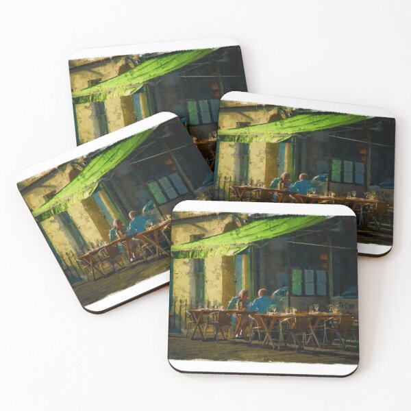 Item preview, Street Scene in Bath designed and sold by PixelVidArt.