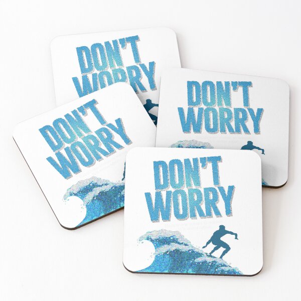 Item preview, Stay Positive and Keep Calm with the 'Don't Worry' Design designed and sold by designstrive.