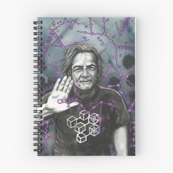 Item preview, Richard Feynman designed and sold by curvedcanvas.